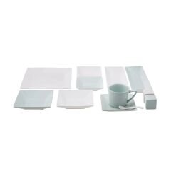 Karaca Forever Bone Trend Emboss 32 Parça 6 Kişilik Kahvaltı Takımı Yeşil