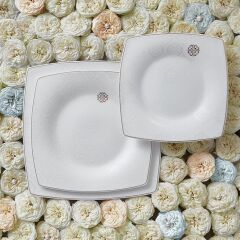 Karaca Fine Pearl Hailey 26 Parça 6 Kişilik Kahvaltı/Servis Takımı