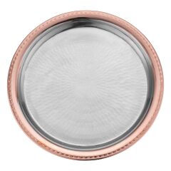 Emsan Göbeklitepe Bakır Servis Tabağı 28 Cm