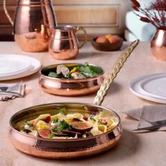 Emsan Göbeklitepe Bakır Tava 24 Cm