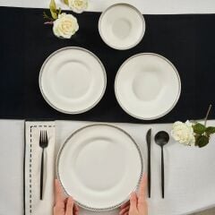 Karaca Stream Bone Class 24 Parça 6 Kişilik Yemek Takımı