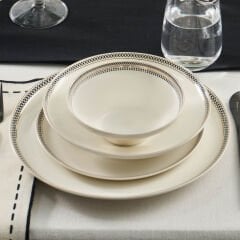 Karaca Stream Bone Class 24 Parça 6 Kişilik Yemek Takımı