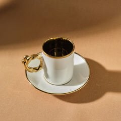 Karaca Kalpli 6 Kişilik Kahve Fincan Takımı 80 ml