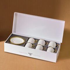 Karaca Boncuk 6 Kişilik Kahve Fincan Takımı 80 ml