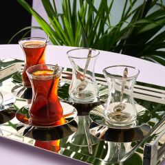 Karaca Jamie 40 Parça Çay Seti Platin