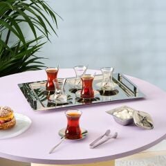 Karaca Jamie 40 Parça Çay Seti Platin