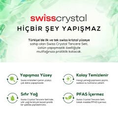 Karaca Swiss Crystal 15 Parça Tencere Seti Creamy