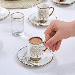 Karaca Güz 6 Kişilik Kahve Fincanı 90 Ml