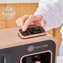Karaca Hatır Plus 5 in 1 Konuşan Közde ve Sütlü Türk Kahvesi ve Filtre Kahve Makinesi Rosie Brown