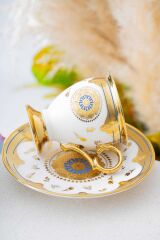 Acar HXF-05914/12 Zaira 6 Kişilik Kahve Fincan Takımı - 90 ml