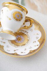 Acar HXF-05914/12 Zaira 6 Kişilik Kahve Fincan Takımı - 90 ml