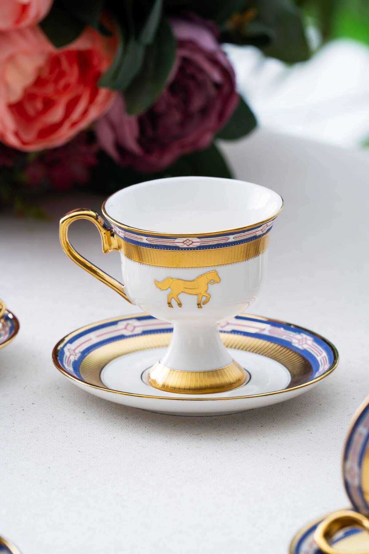 Acar HXF-06548/6 Taylor 6 Kişilik Kahve Fincan Takımı - 90 ml