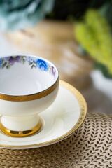 Acar HXF-06803/6 Daabria 6 Kişilik Kırık Beyaz Kahve Fincan Takımı - 90 ml