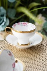 Acar HXF-06803/6 Daabria 6 Kişilik Beyaz Kahve Fincanı Takımı - 90 ml