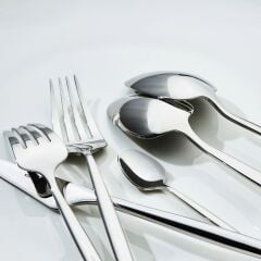 Karaca 316 Premium Moongate Platin 12 Kişilik 84 Parça Çatal Kaşık Bıçak Takımı
