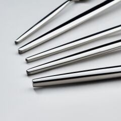 Karaca 316 Premium Moongate Platin 12 Kişilik 84 Parça Çatal Kaşık Bıçak Takımı