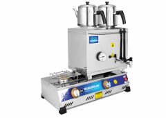 Bülbüloğulları 40lık Doğalgaz Uyumlu Kaynaklı Pleytli Çay Kazanı