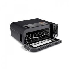 Karaca Multicrust Artisan Retro Pizza Makinesi ve Airfryer Mat Siyah