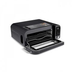 Karaca Multicrust Artisan Retro Pizza Makinesi ve Airfryer Mat Siyah