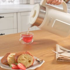 Karaca Multiboil Retro Cool Touch Su Isıtıcı Cream