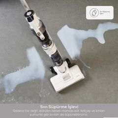 Karaca Aquaclean Pet 3in1 Islak ve Kuru Kablosuz Dikey Süpürge