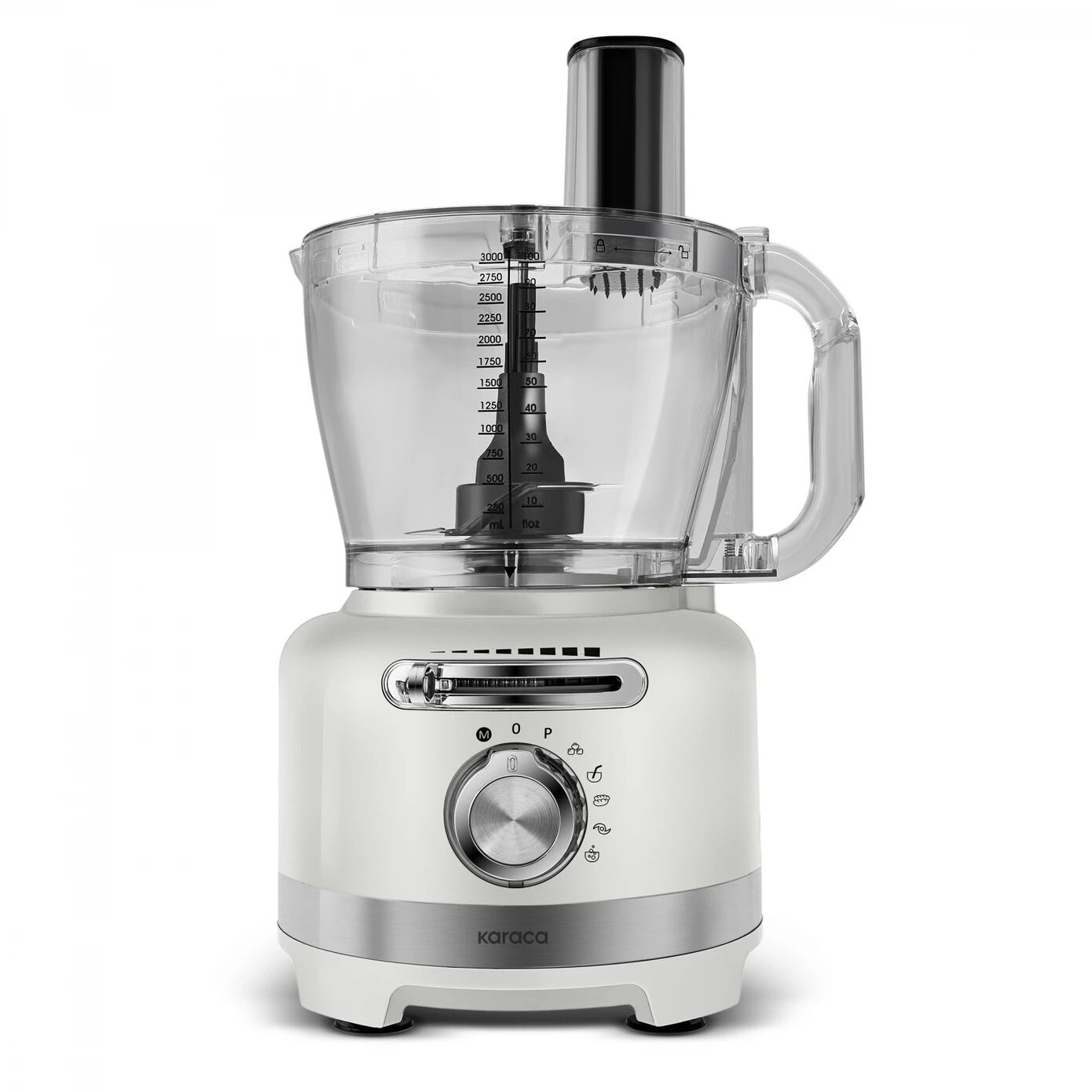 Karaca Multiblend Artisan Retro Mutfak Robotu 1000W Cream