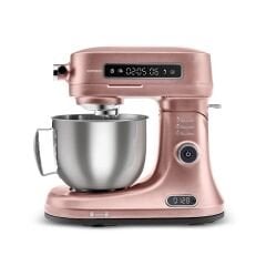 Karaca Pro Artisan Tartılı Dijital Ekran Zaman Ayarlı Döküm Hamur Yoğurma Makinesi Rosegold 1600W 5L
