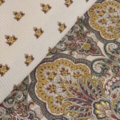 Karaca Home Cherly %100 Pamuk Çift Kişilik Pike Takımı Hardal