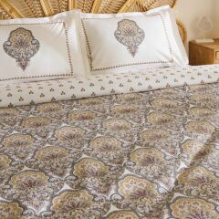 Karaca Home Cherly %100 Pamuk Çift Kişilik Pike Takımı Hardal