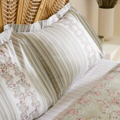 Karaca Home Empres %100 Pamuk Tek Kişilik Pike Takımı Adaçayı