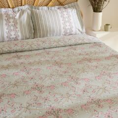 Karaca Home Empres %100 Pamuk Tek Kişilik Pike Takımı Adaçayı