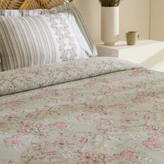 Karaca Home Empres %100 Pamuk Tek Kişilik Pike Takımı Adaçayı