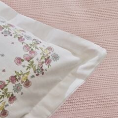 Karaca Home Roshell %100 Pamuk Tek Kişilik Pike Takımı Pudra