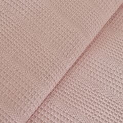 Karaca Home Roshell %100 Pamuk Tek Kişilik Pike Takımı Pudra