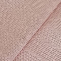 Karaca Home Roshell %100 Pamuk Çift Kişilik Pike Takımı Pudra