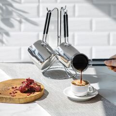Nehir Modern 4 Parça Cezve Seti