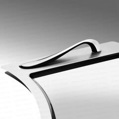 Nehir Lara Sade Çay Tepsi - 50x31 cm