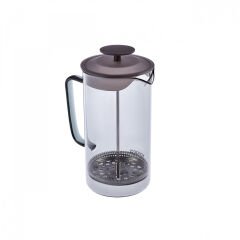 Karaca Valentina Borosilikat Cam French Press 1000 ml Grey