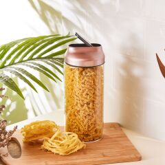 Karaca Dimple Rosegold Cam Saklama Kabı - L