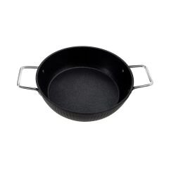 Jumbo Dublin Black 7 Parça Granit Tencere Seti