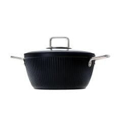 Jumbo Dublin Black 7 Parça Granit Tencere Seti