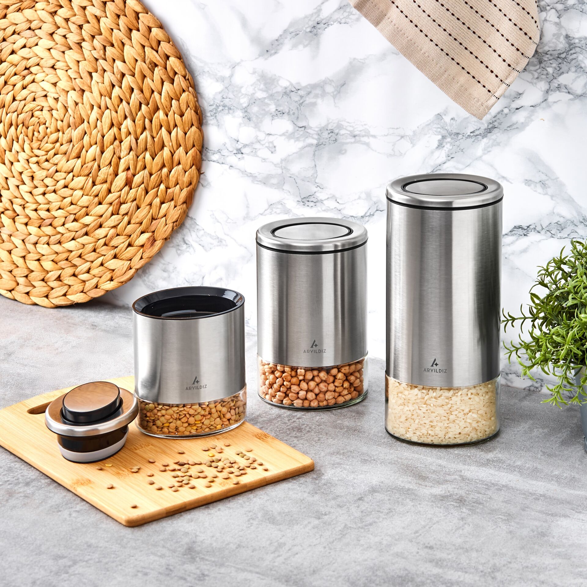 Aryıldız Cruz 6 Parça Saklama Kabı Seti