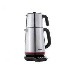 Homend Premium 4'lü Elektrikli Çeyiz Seti Tost, Kahve, Çay Makinesi ve Blender Seti Siyah
