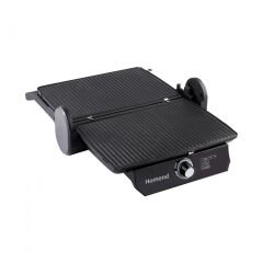 Homend Premium 4'lü Elektrikli Çeyiz Seti Tost, Kahve, Çay Makinesi ve Blender Seti Siyah