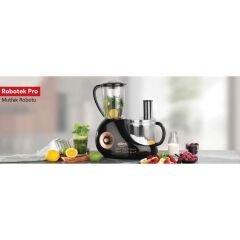 Stilevs Robotek Pro Mutfak Robotu - Siyah