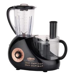 Stilevs Robotek Pro Mutfak Robotu - Siyah