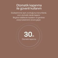 Arzum AR5068 Superstar Touch Saç Düzleştirici Fırça - Derin Mavi