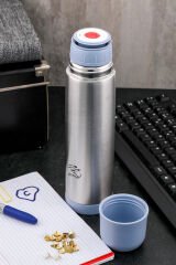 Cooker CKR2001 500 ml Çift Katlı Paslanmaz Çelik Termos 500 ML - Mavi