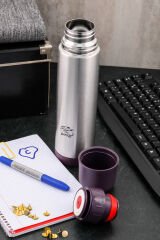 Cooker CKR2001 500 ml Çift Katlı Paslanmaz Çelik Termos 500 ML - Mor