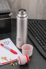Cooker CKR2001 500 ml Çift Katlı Paslanmaz Çelik Termos 500 ML - Pudra